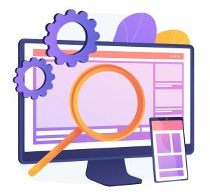 Web design and development icon